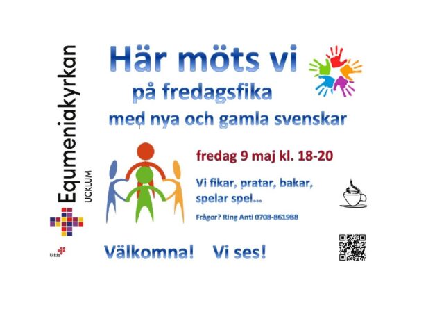 Här Möts Vi på fredagsfika 2025-05-09 kl 18:00