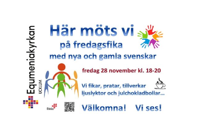Här Möts Vi på fredagsfika 2025-11-28 kl 18:00