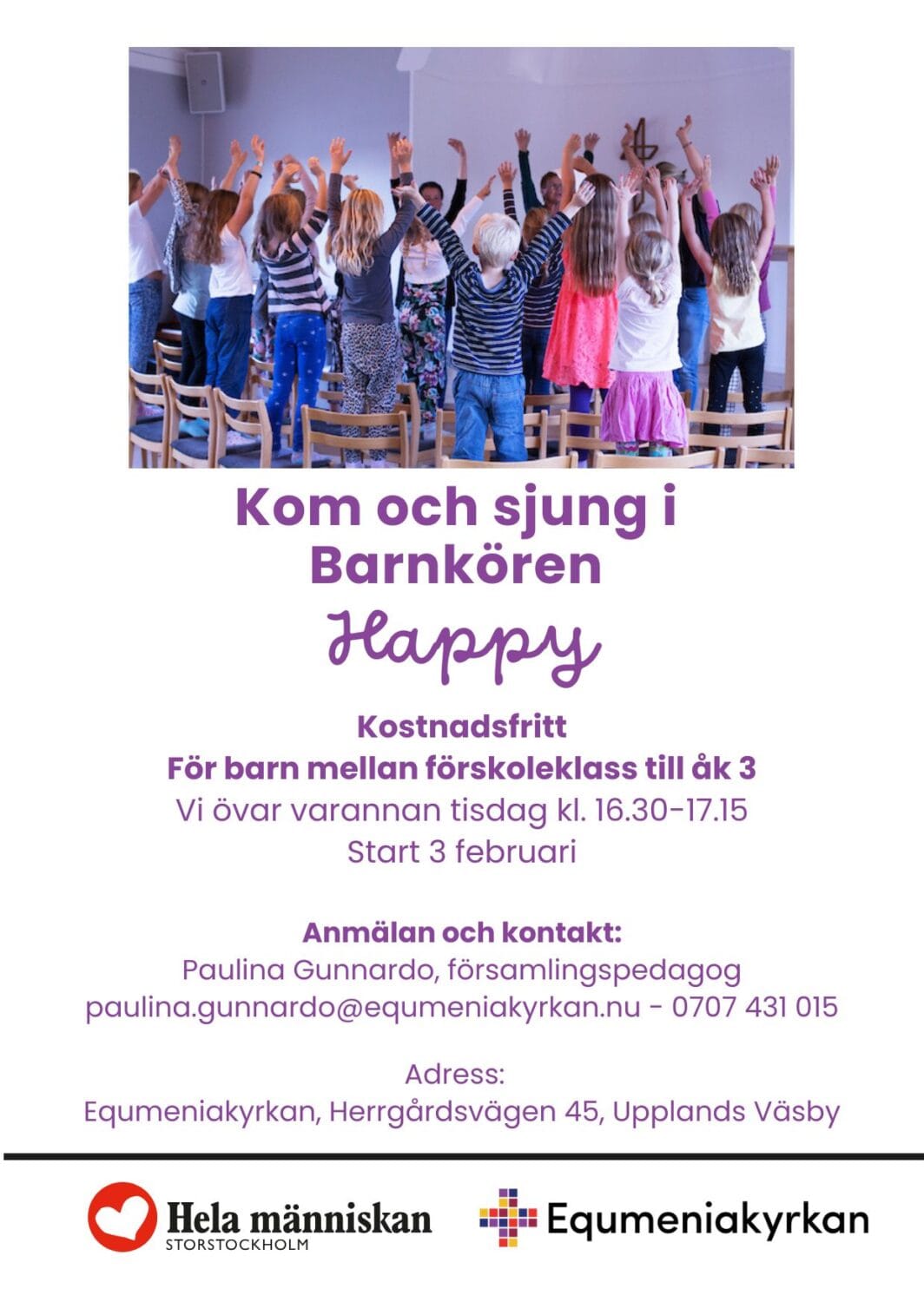 barnkör Upplands Väsby