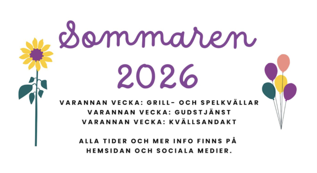 Sommaren 2026 i Equmenia