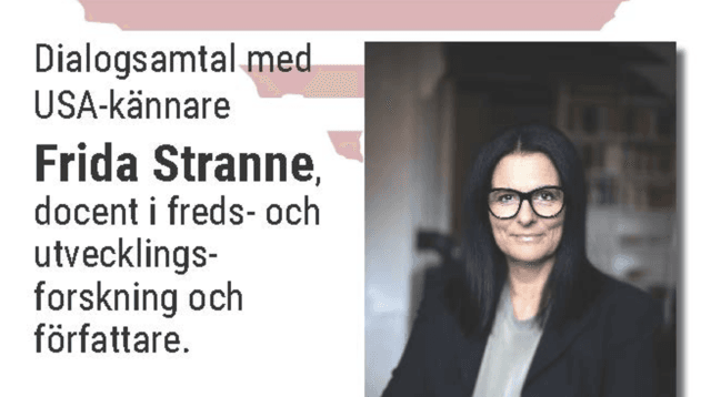 Dialogsamtal med Frida Stranne – 18 april, Folkets Hus