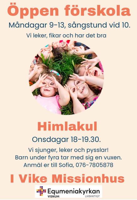 Öppen förskola och Himlakul