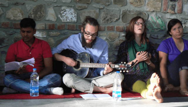 Fick vara främling för första gången