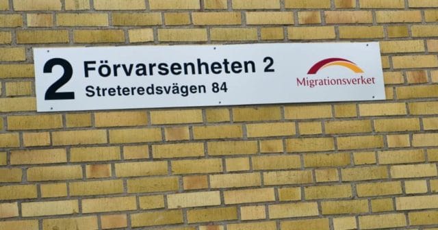 Protester vid Kållereds förvar