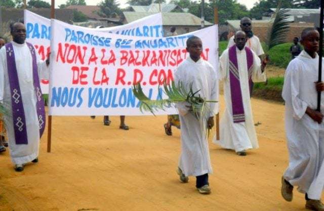 Fredlig demonstation på nyårsaftonen i Kinshasa har förbjudits