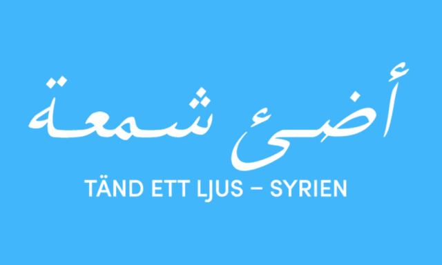 Tänd ett ljus för Syrien