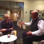 Eurasiensamordnare Gerard Willemsen i samtal med Kent Egging från ECC.