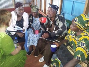 Kvinnor i samtal om hiv och aids