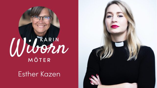 Karin Wiborn mötte Esther Kazen på Internationella kvinnodagen
