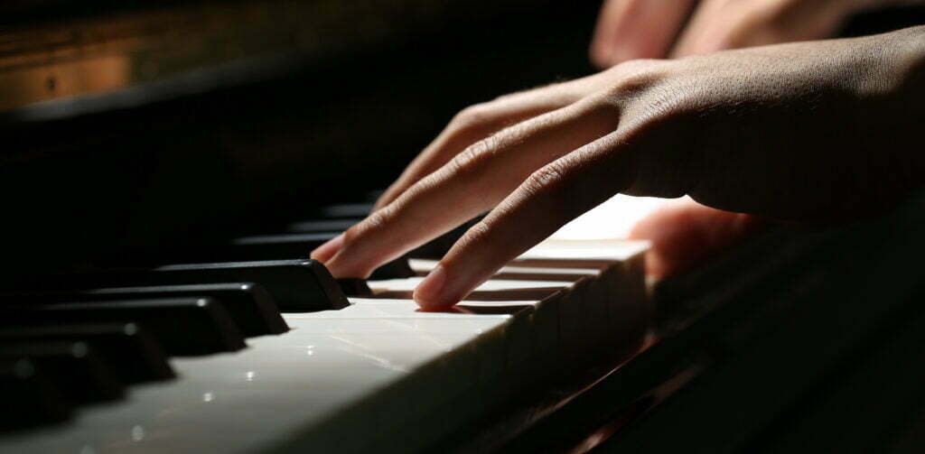 Piano händer
