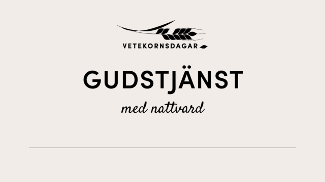 Namnplatta - Gudstjänst