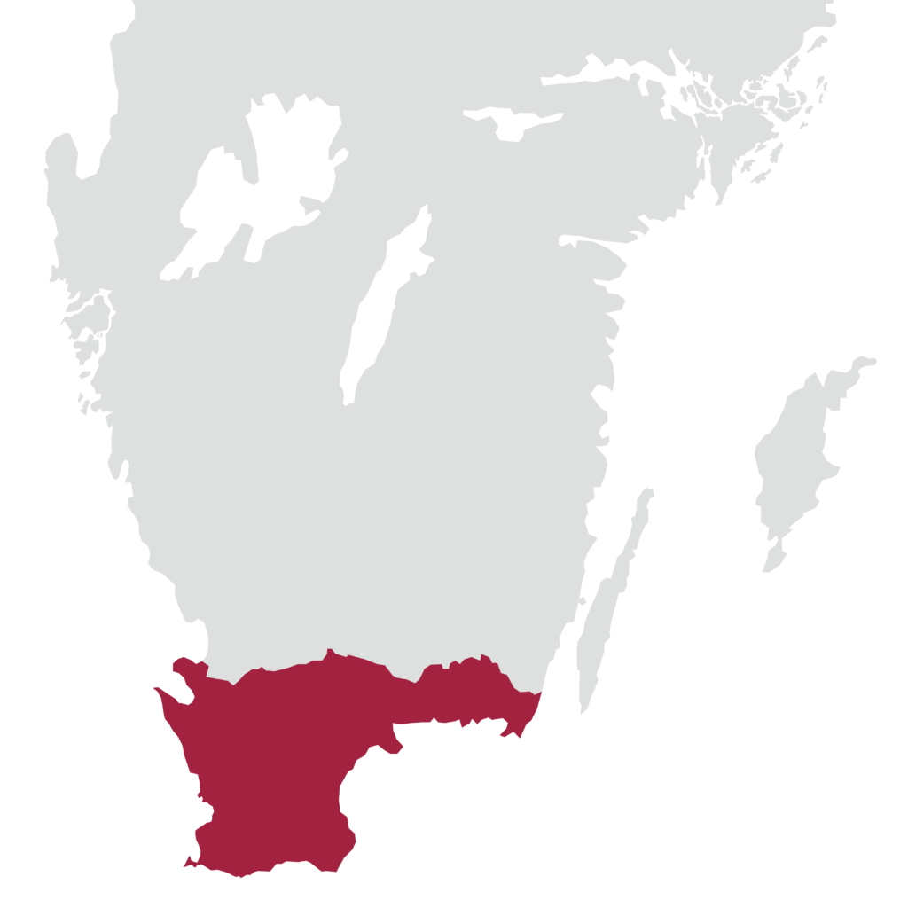 region-syd-karta