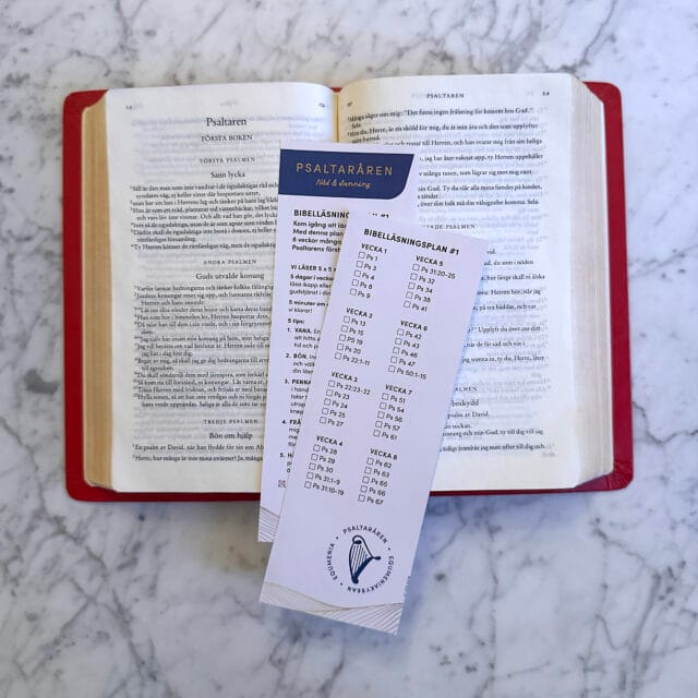 Bibelläsningsplan Psaltaråren