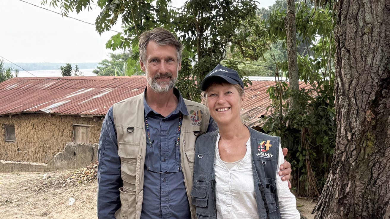 Pernilla och Thomas Franklin