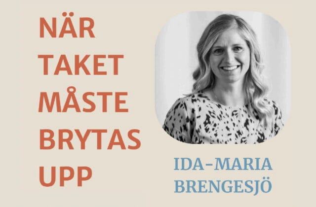 När taket måste brytas upp