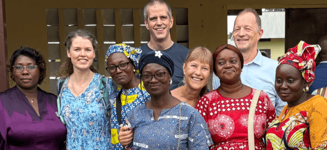 Kursavslutning på universitetet i Mansimou i samband med trepartsmötet mellan Kongo, Sverige och Norge februari 2026.