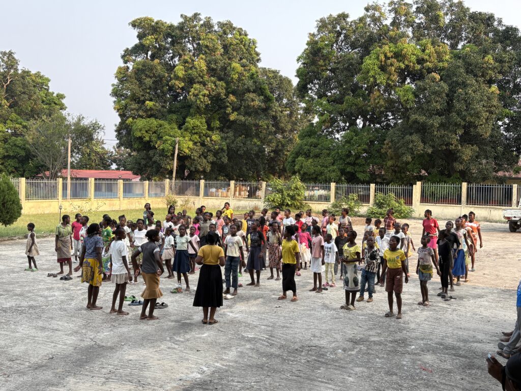 ECODIM barnkör Ngabe Kongo Brazzaville flyktingar